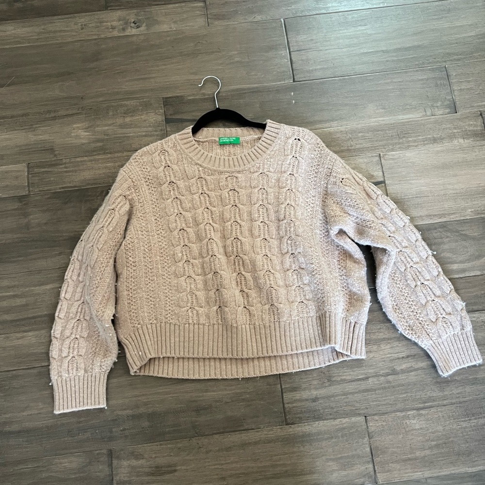 Cable-Knit Sweater